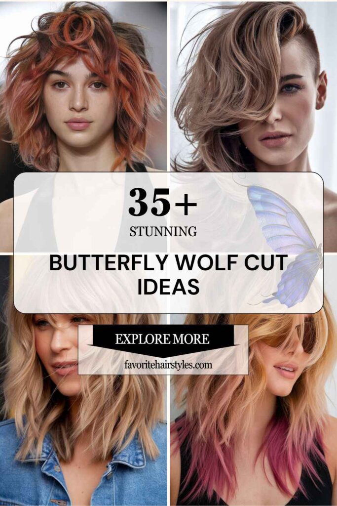 Butterfly Wolf Cut Ideas