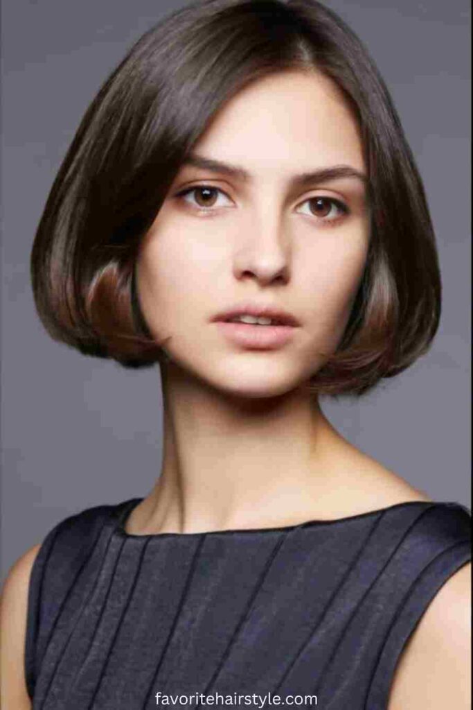 Ear Length Haircuts For Round Face Ideas Classic Bob