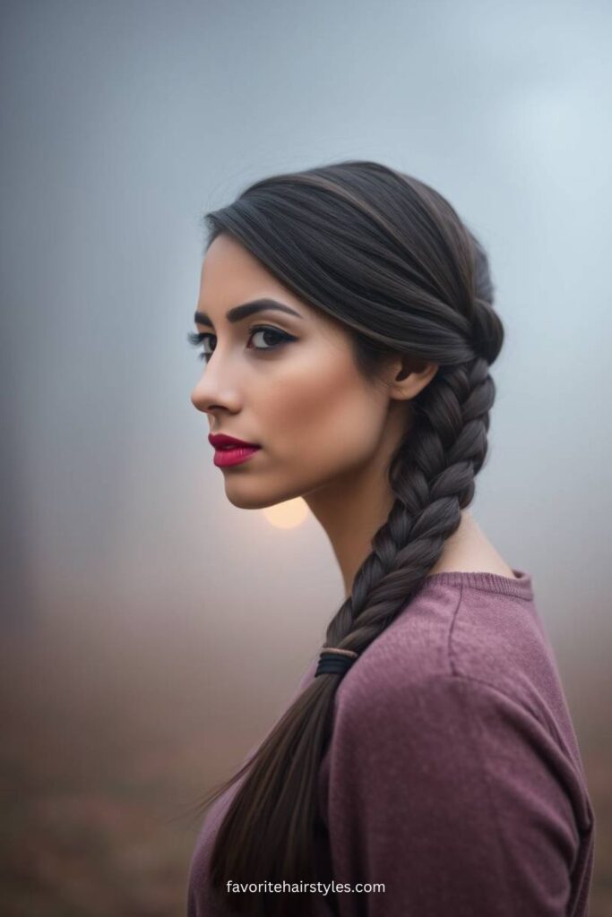 Classic Braided Ponytail