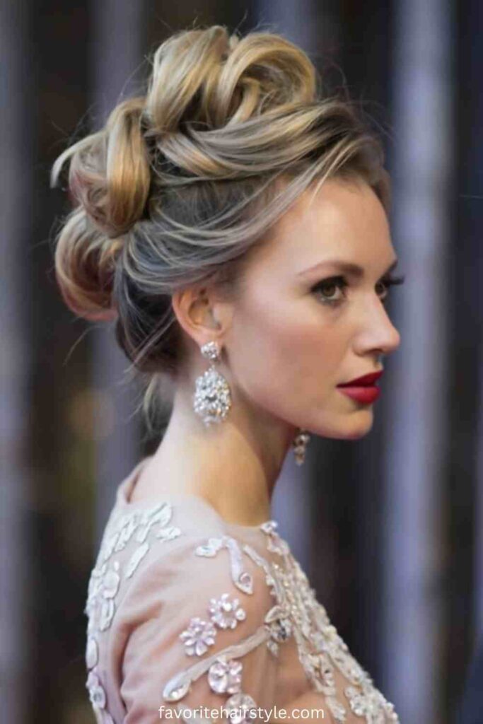 Updo Loc Styles Hairstyles Ideas Classic Bun Updo