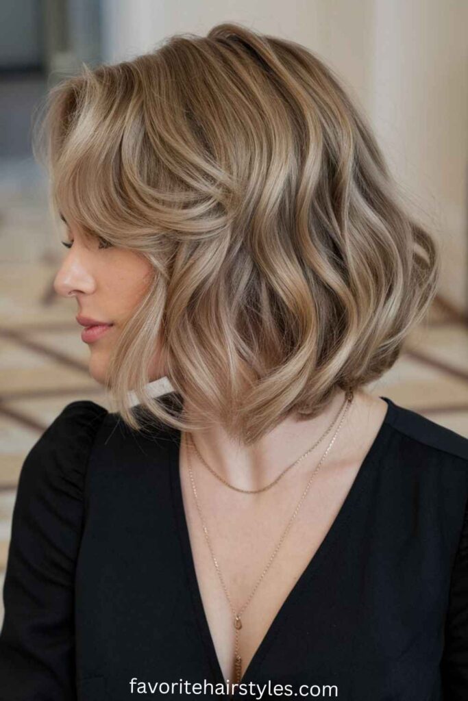 Mid Length Hairstyles For Women Over 50  Curled Under Bob