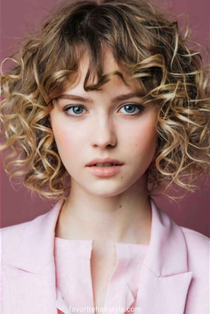 Curly Bowl Cut