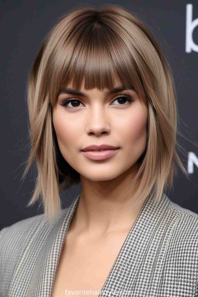 Shag Cuts For Straight Hair Ideas Curtain Bangs with Shag