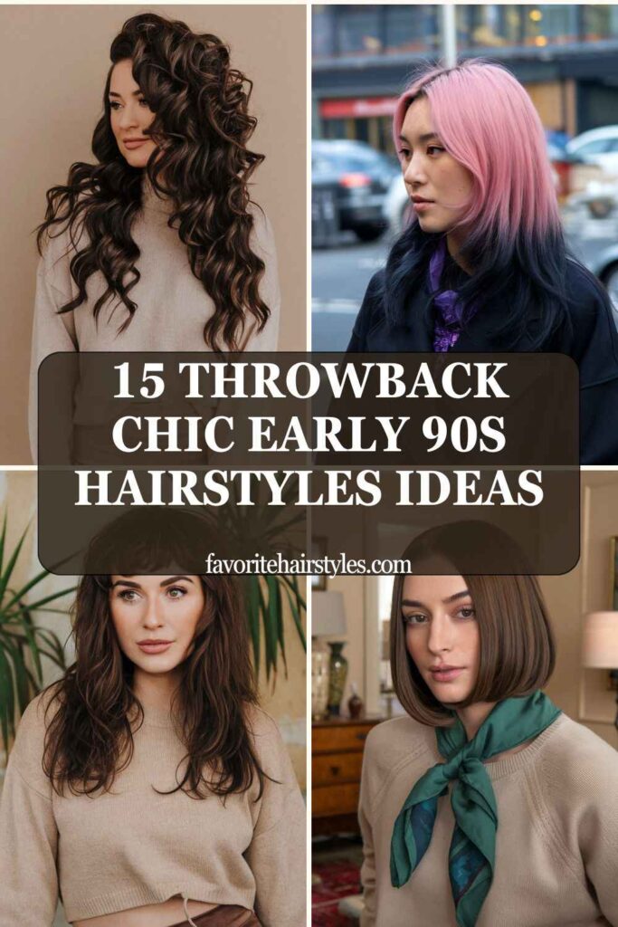 Early 90s Hairstyles Ideas