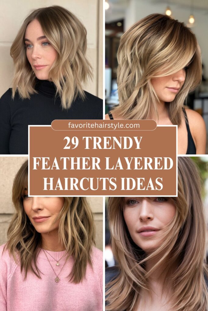 Feather Layered Haircuts Ideas