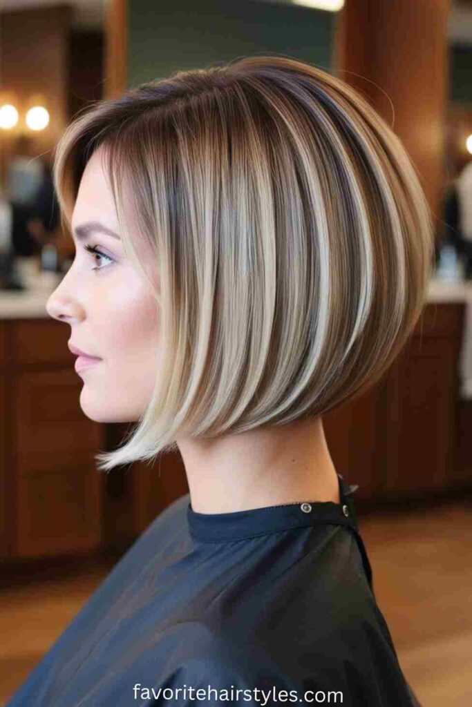 Old Money Bob Hair Round Face Ideas Graduated Bob