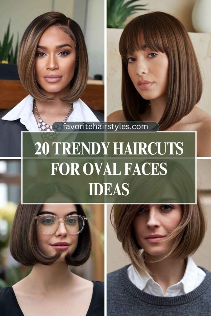 Haircuts for oval faces ideas