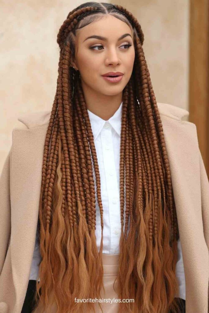 Jumbo Knotless Braids