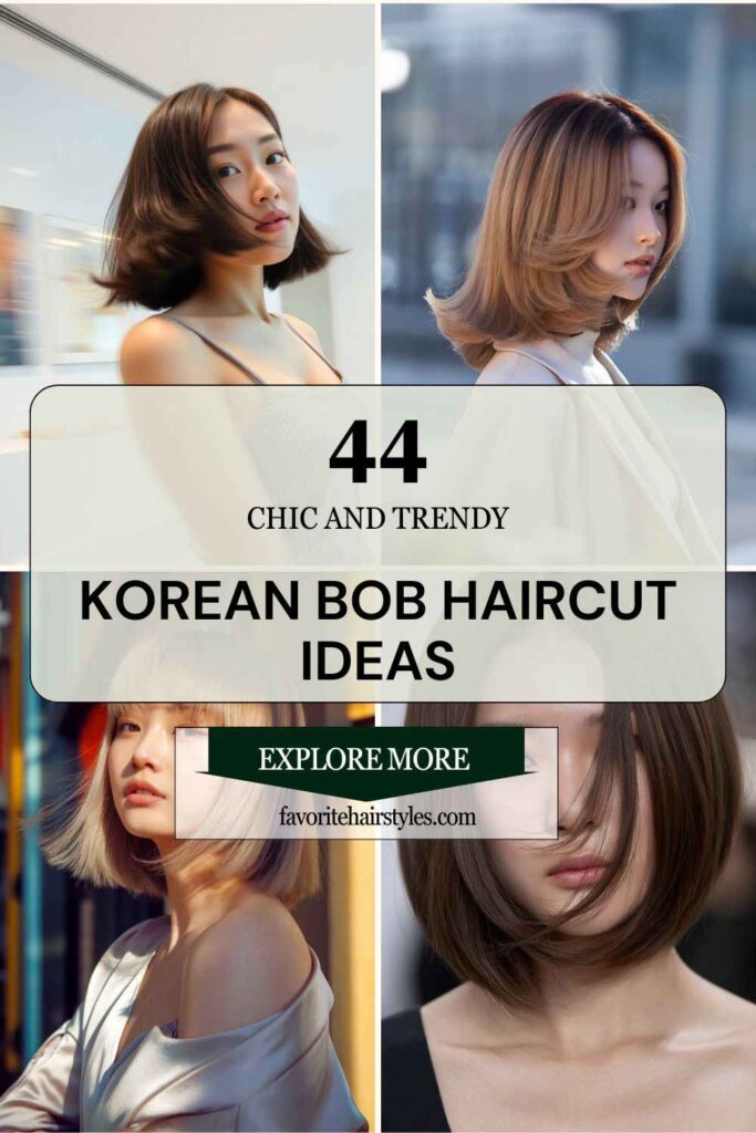 Korean Bob Haircut Ideas