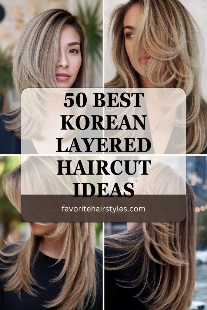 Korean Layered Haircut Ideas