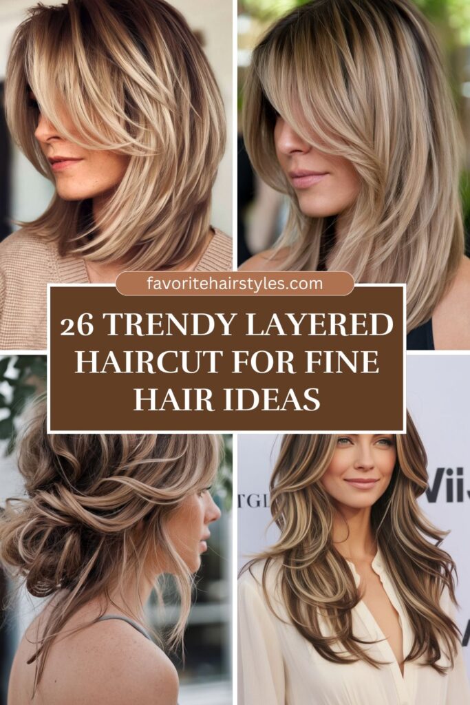 Layered Haircut For Fine Hair Ideas