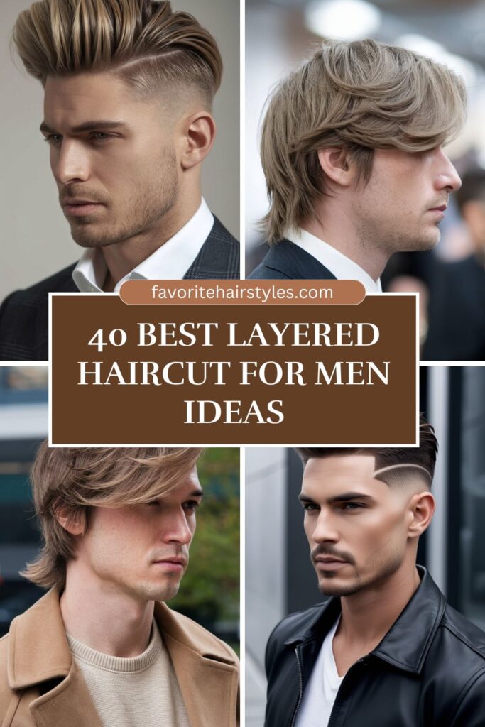 Layered Haircut For Men Ideas