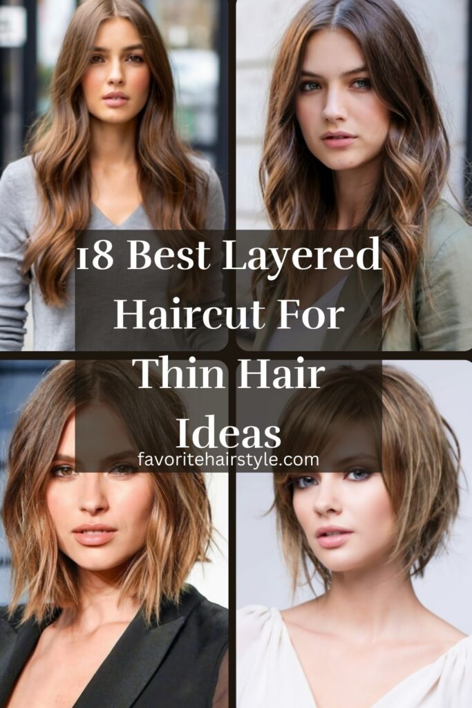 Layered Haircut For Thin Hair Ideas