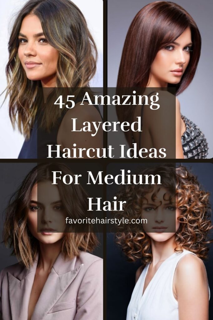 Layered Haircut Ideas For Medium Hair