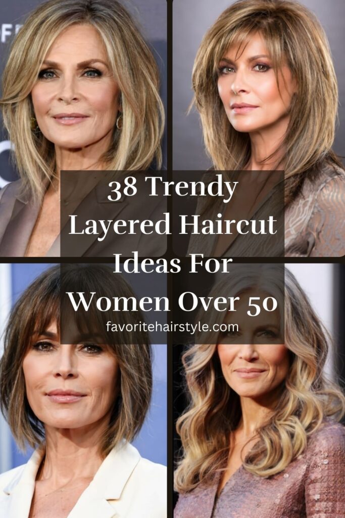 Layered Haircut Ideas For Women Over 50