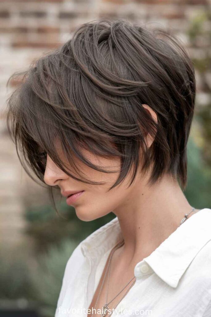 Layered Pixie Shag