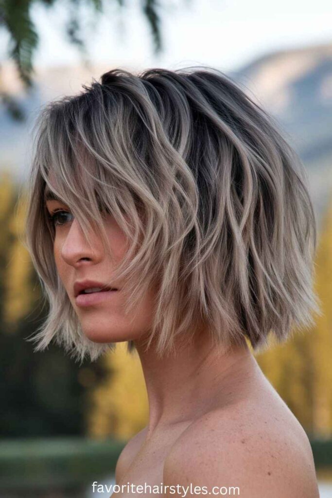 Layered Shag Cut