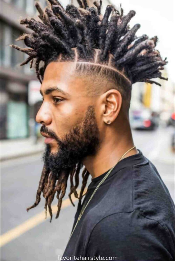 Loc Styles Ideas For Men Loc Fade