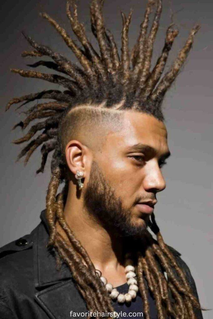 Loc Styles Ideas For Men Loc Mohawk