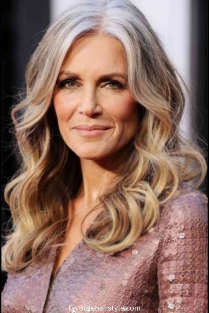 Layered Haircut Ideas For Women Over 50 Long Layered Waves