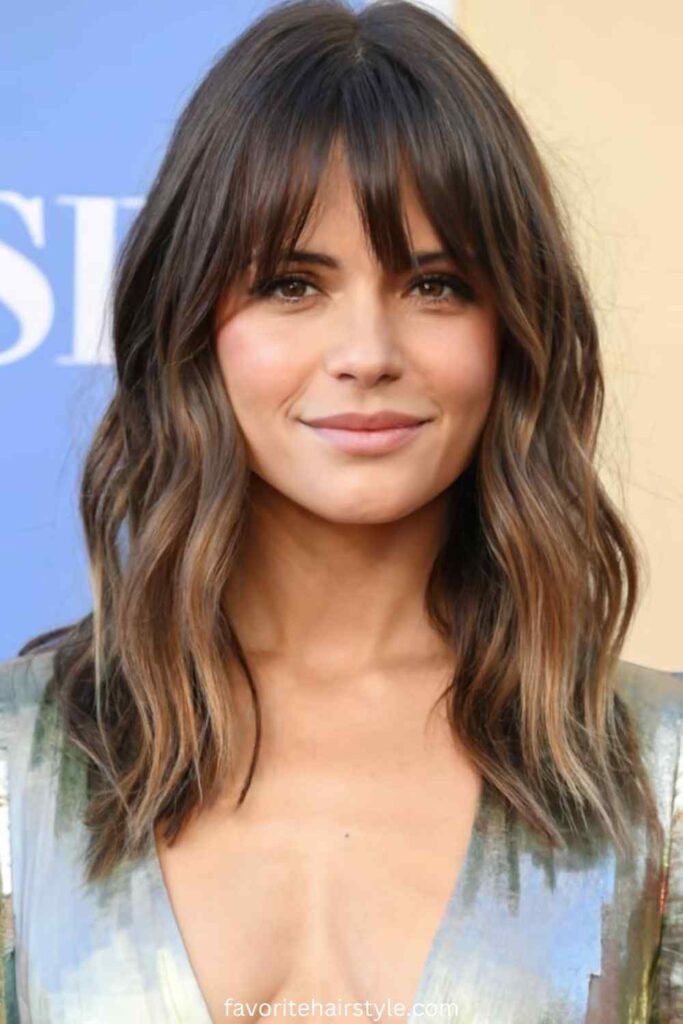 Layered Haircut Ideas With Curtain Bangs Long Layers With Curtain Bangs