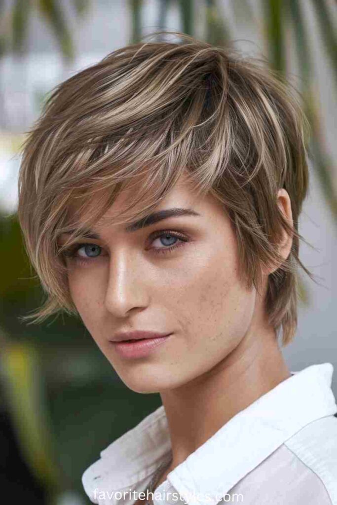 Long Pixie Cut