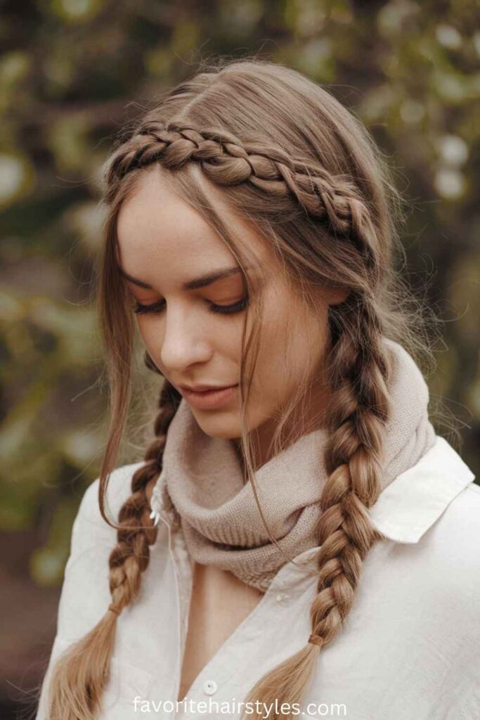 Loose Braided Crown