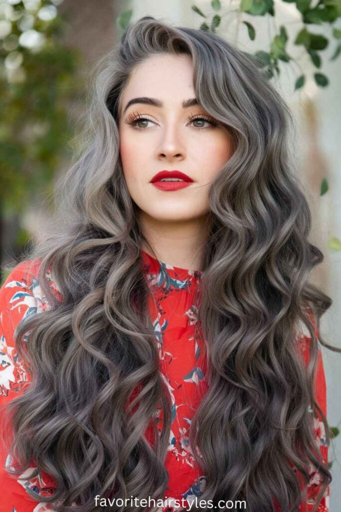 Long Hairstyles For Women Over 50 Loose Romantic Curls