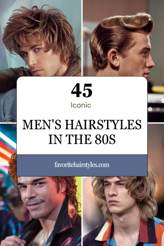 Men's Hairstyles In The 80s