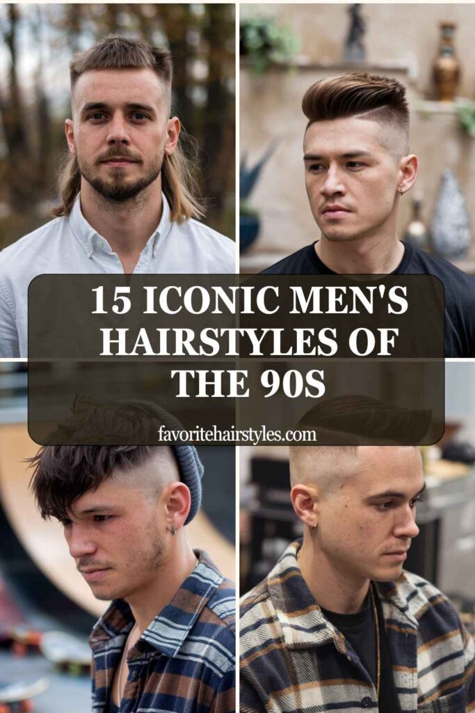 Men's Hairstyles of the 90s