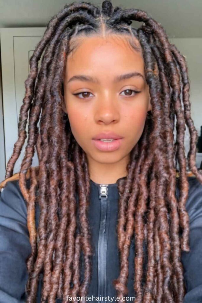 Loc Styles For Short Hair Ideas Mini Locs