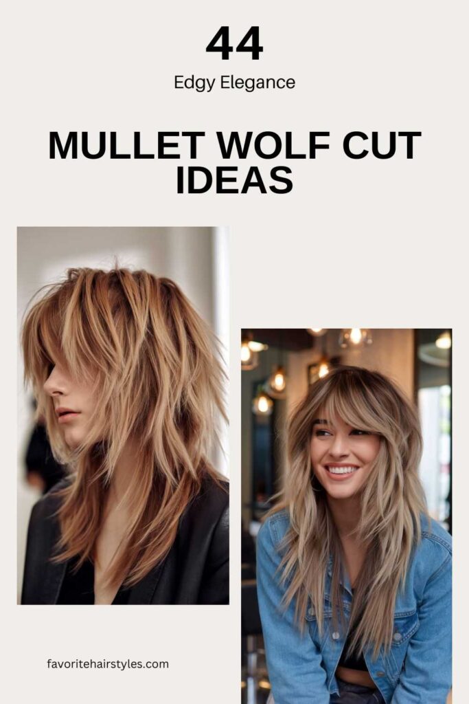 Mullet Wolf Cut Ideas