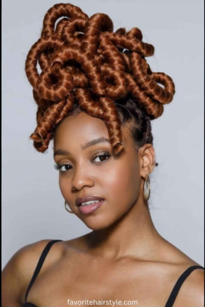 Pinned-Up Locs