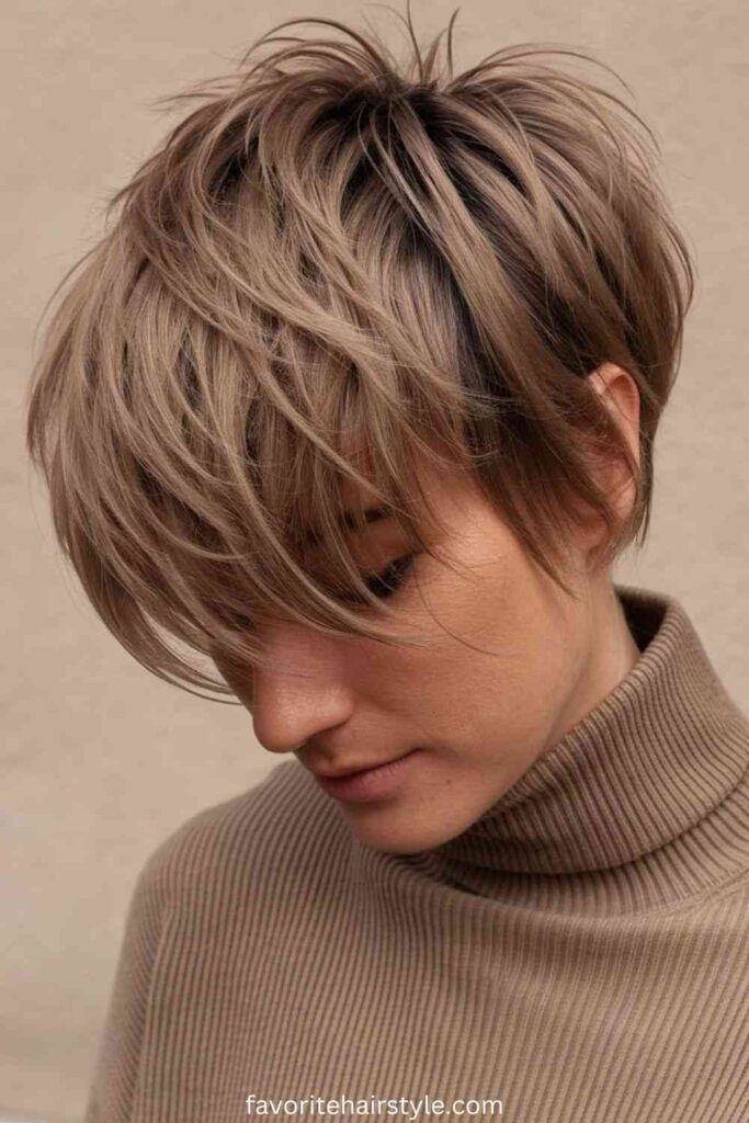 Shag Cuts For Fine Hair Ideas Pixie Shag