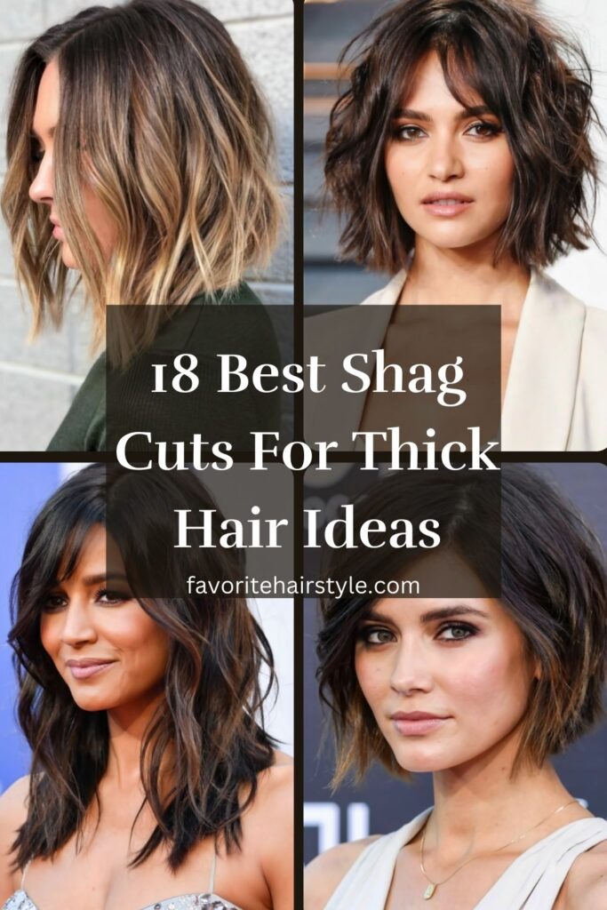 Shag Cuts For Thick Hair Ideas