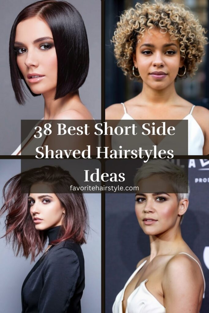 Short Side Shaved Hairstyles Ideas