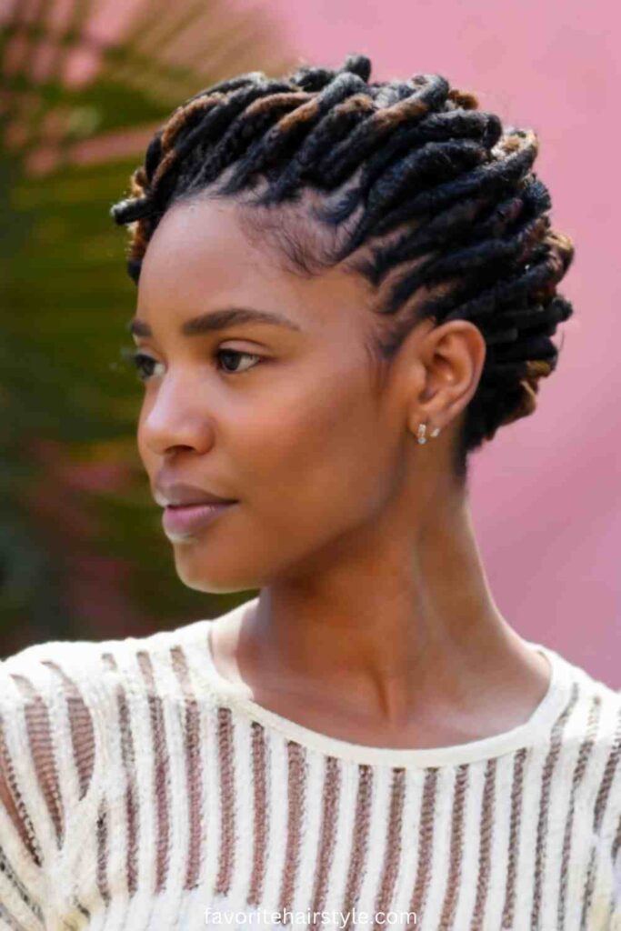 2 Strand Twist Loc Styles Ideas Short and Chic Twists