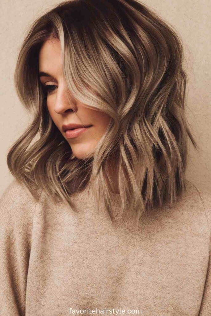 Layered Haircut For Fine Hair Ideas Shoulder-Length Layered Bob