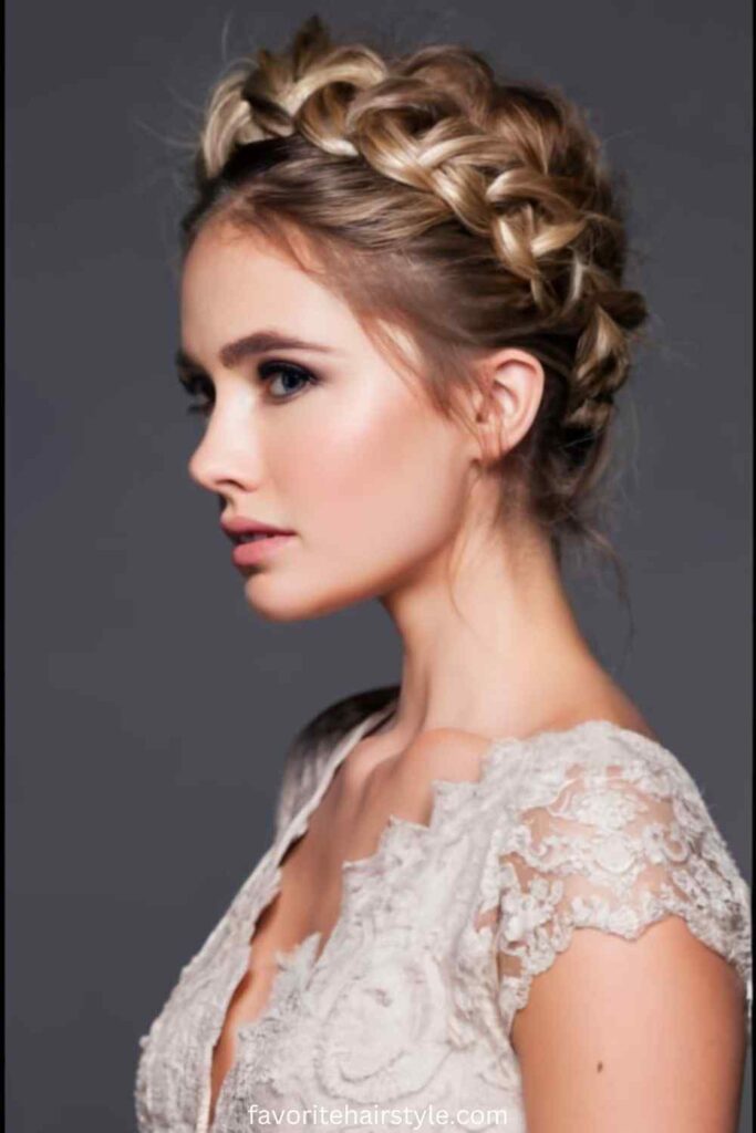 Medium Side Shaved Hairstyles Ideas Side Shave with Braided Crown