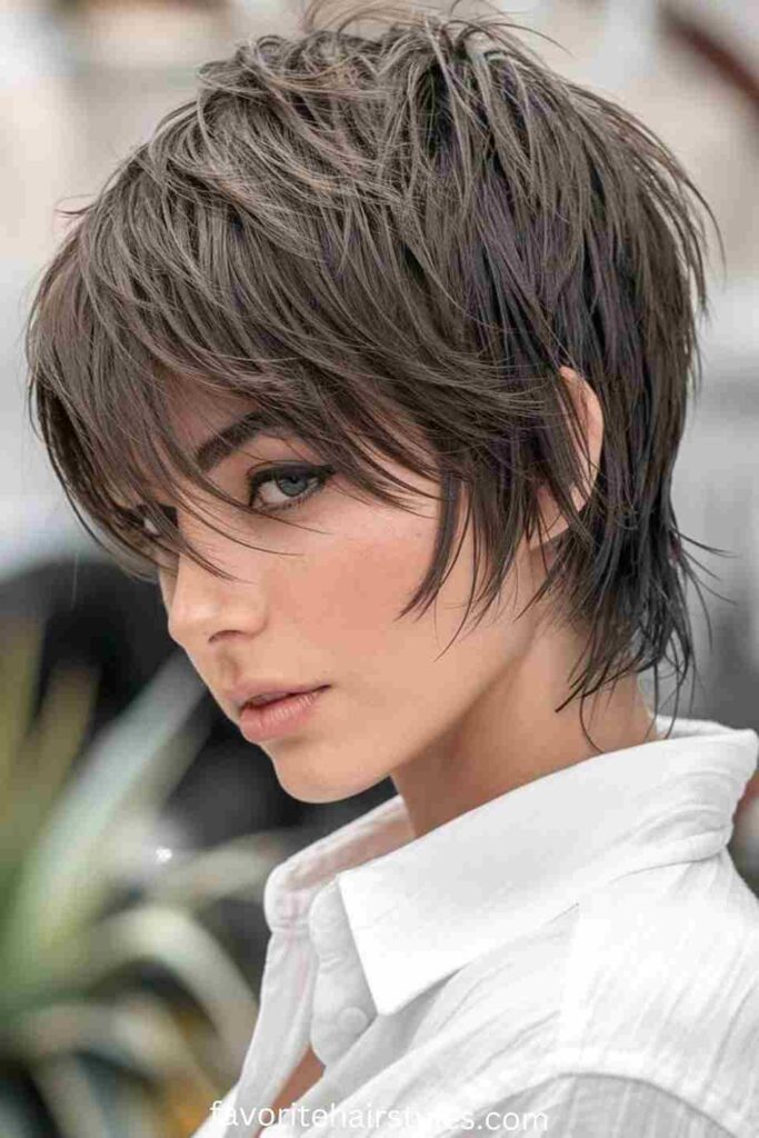 Textured Pixie Cut 