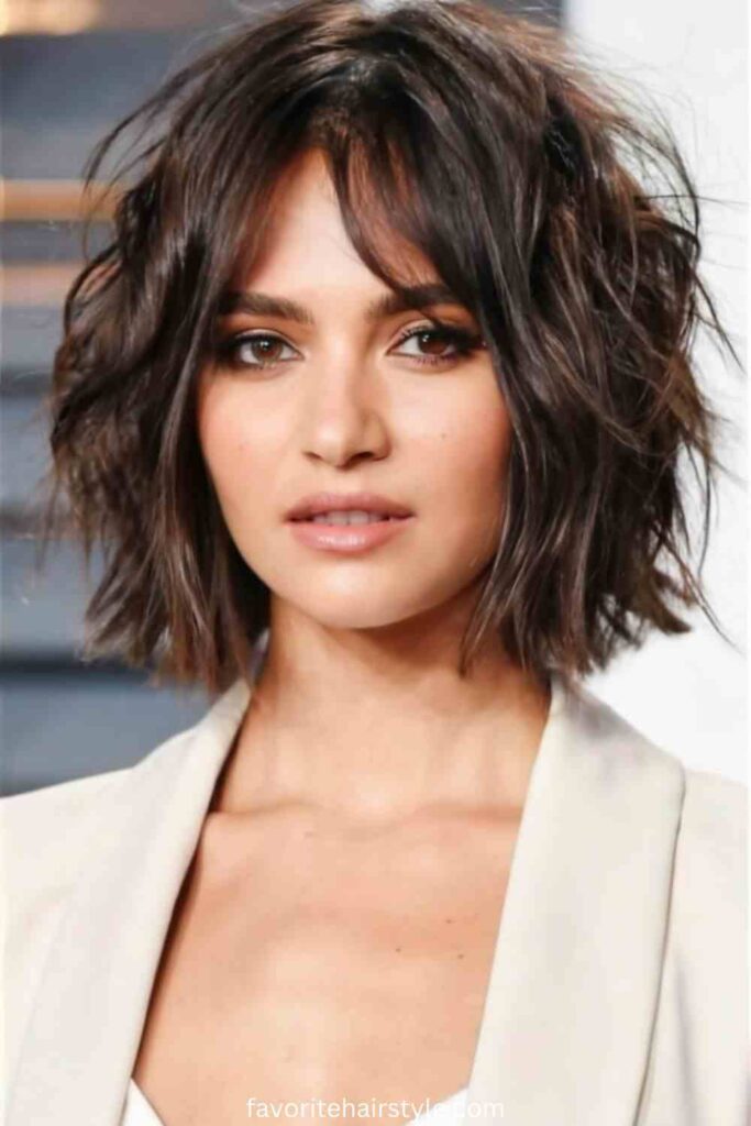 Shag Cuts For Thick Hair Ideas Textured Shag Cut for Thick Hair