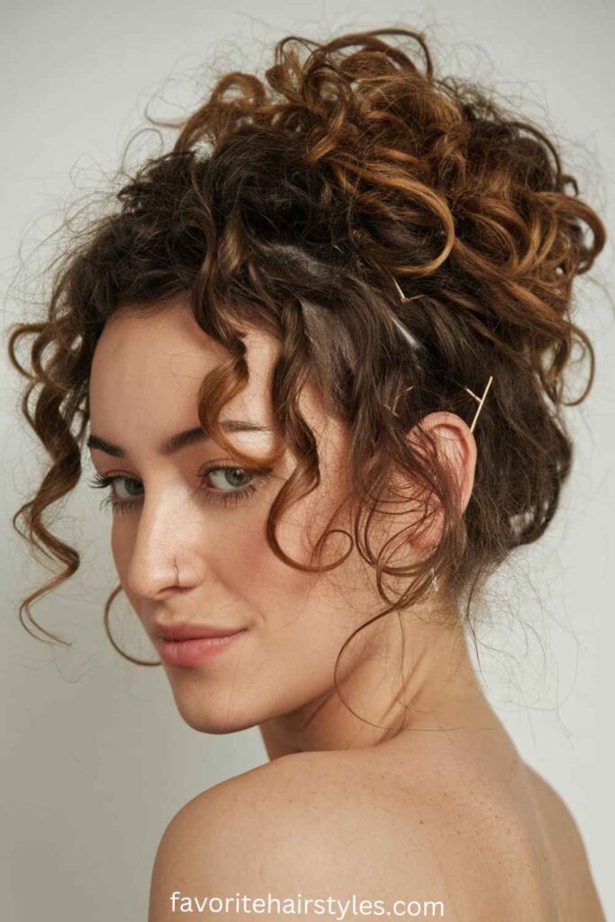 The Curly Updo