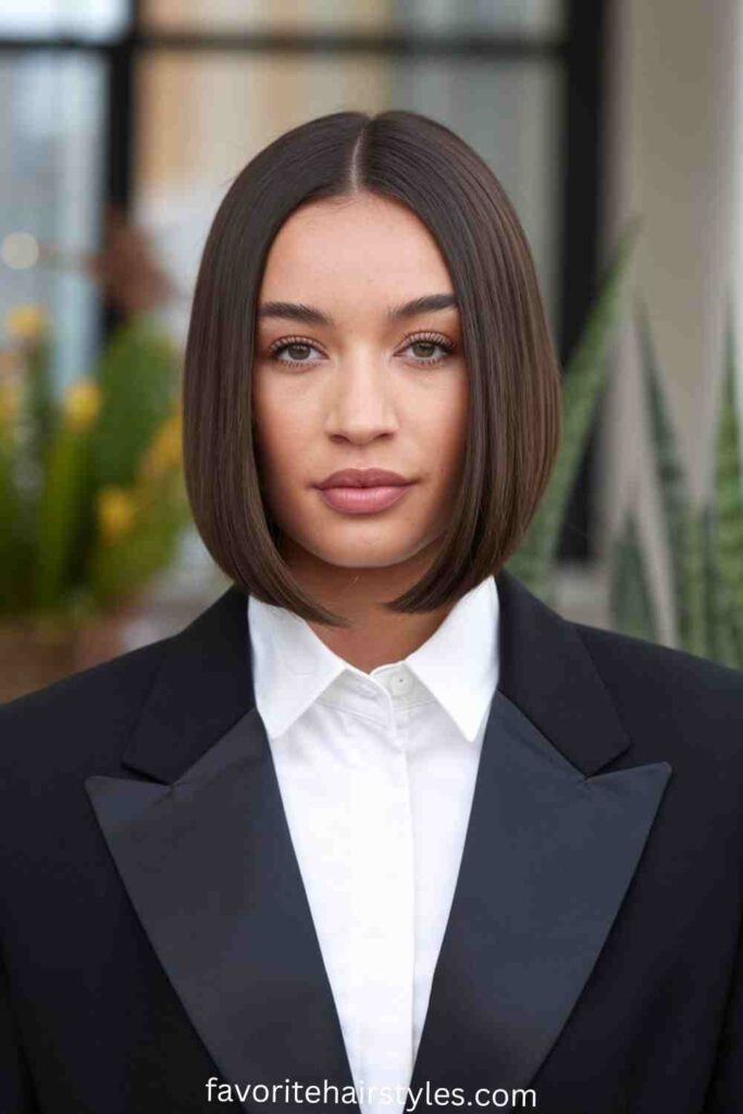 The Sleek Straight Bob