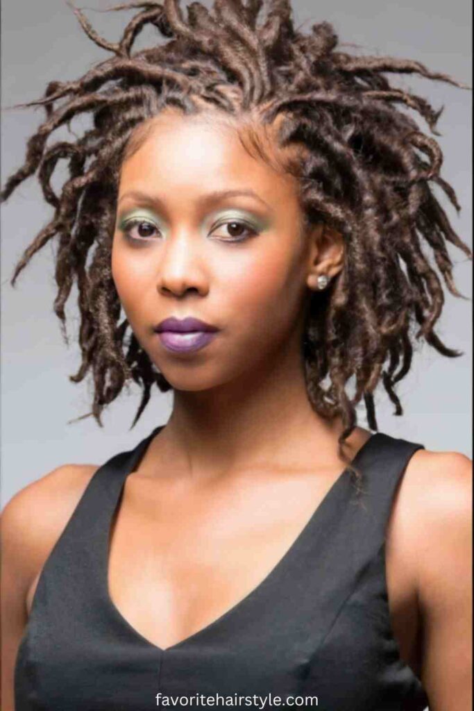 Loc Styles Ideas For Medium Hair Twisted Locs