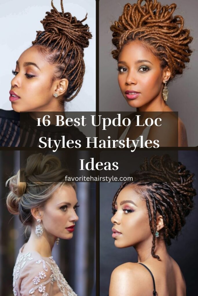 Updo Loc Styles Hairstyles Ideas