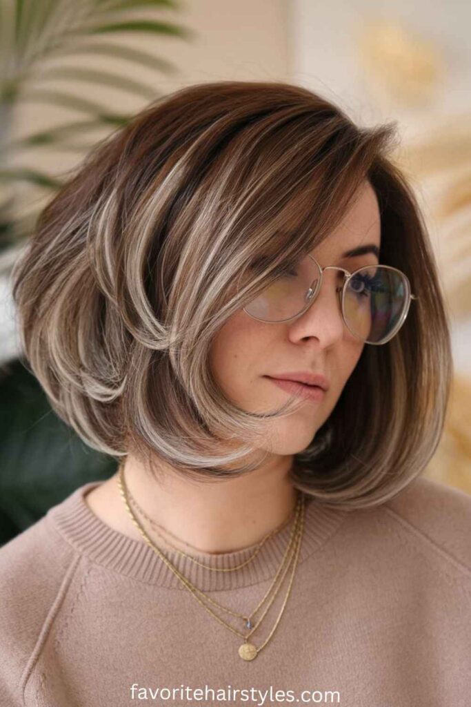 Textured Shoulder-Length Bob