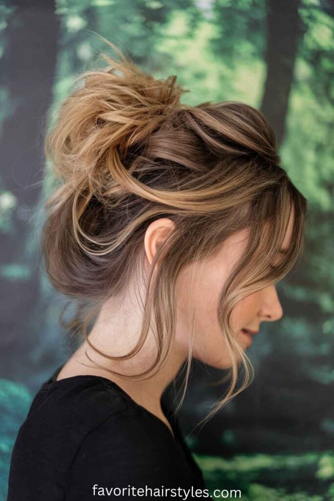 Hairstyles for Women Over 50 With Thinning Hair Voluminous Updo