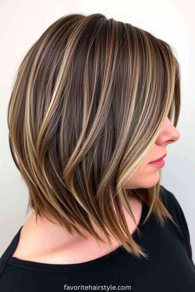 A-Line Long Bob