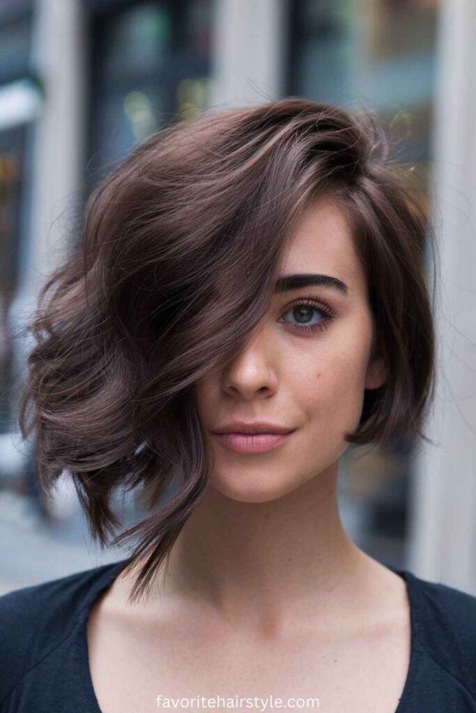 Undercut Bob Haircut For Thick Hair Ideas Asymmetrical Undercut Bob