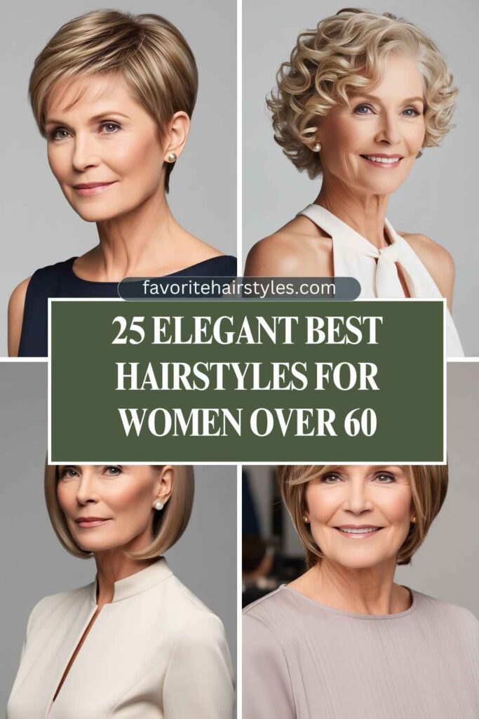 Best Hairstyles For Women Over 60